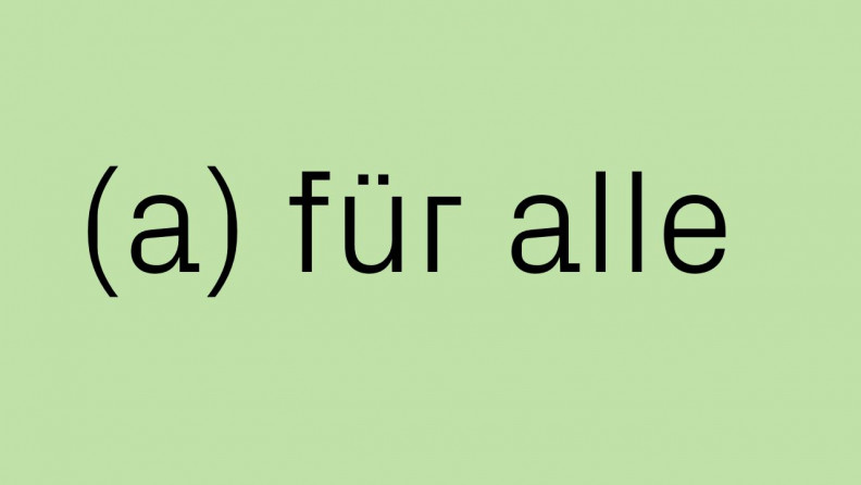 (a) für alle – echt jetzt?